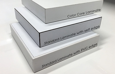 Laminate Edge Options